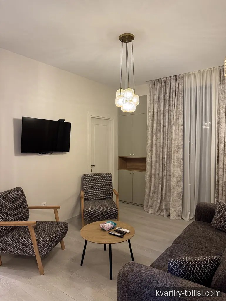 3-bedroom Apartment for rent in Nutsubidze, Tbilisi, 65 sqm, floor 18/19 — 950 USD/month | Tbilisi Homes