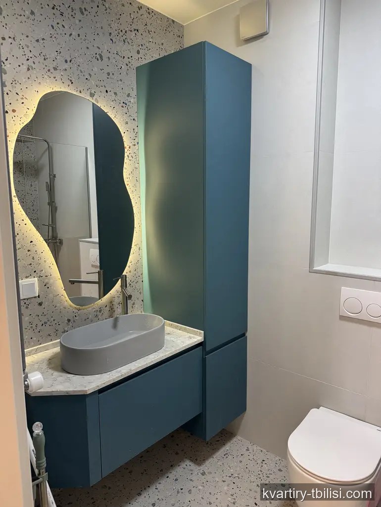 3-bedroom Apartment for rent in Nutsubidze, Tbilisi, 65 sqm, floor 18/19 — 950 USD/month | Tbilisi Homes