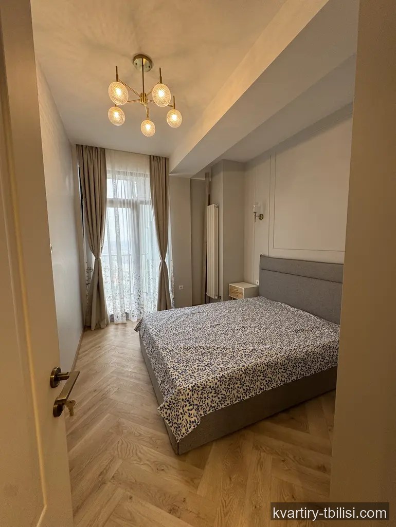 3-bedroom Apartment for rent in Nutsubidze, Tbilisi, 65 sqm, floor 18/19 — 950 USD/month | Tbilisi Homes