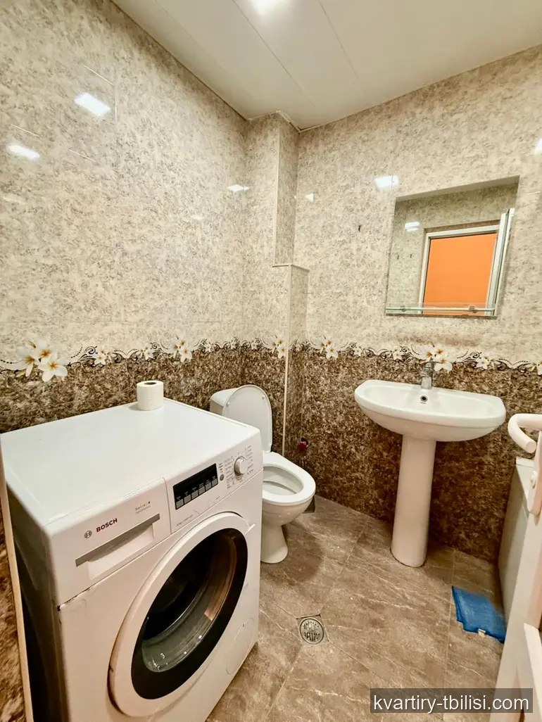 Трёхкомнатная квартира на Нутсубидзе — 500 USD/мес | Tbilisi Homes