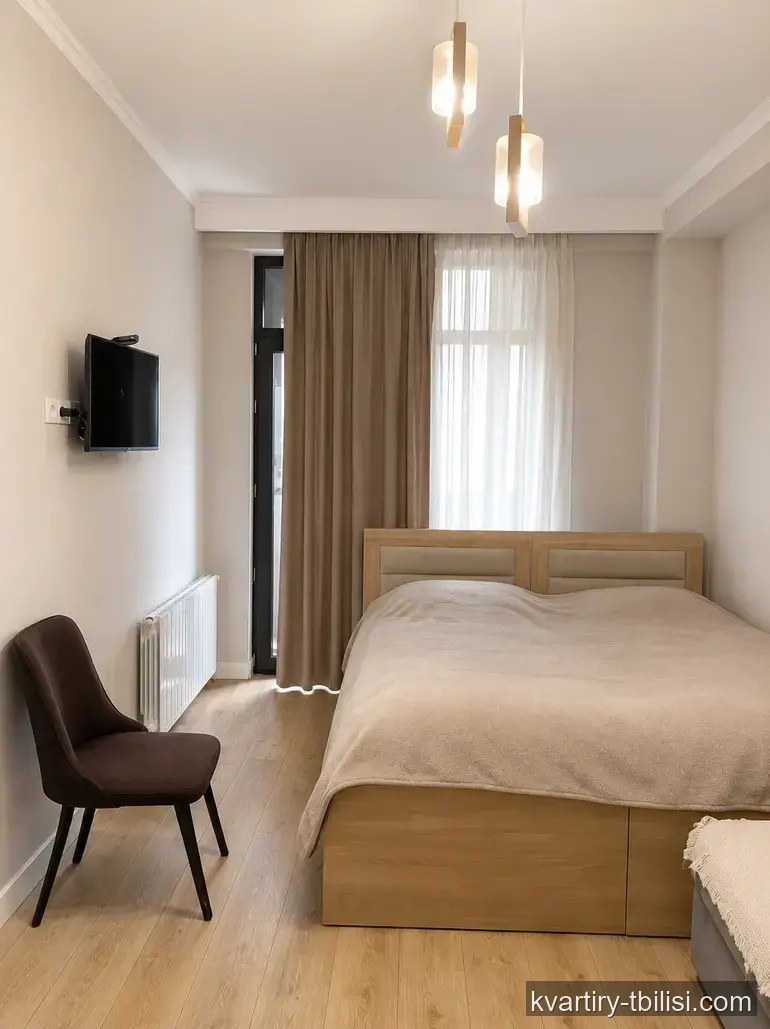 3-bedroom Apartment for rent in Nutsubidze, Tbilisi, 83 sqm, floor 7/11 — 650 USD/month | Tbilisi Homes