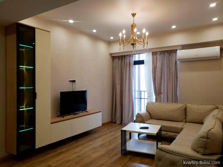 3-bedroom Apartment for rent in Nutsubidze, Tbilisi, 79 sqm, floor 12/20 — 800 USD/month | Tbilisi Homes