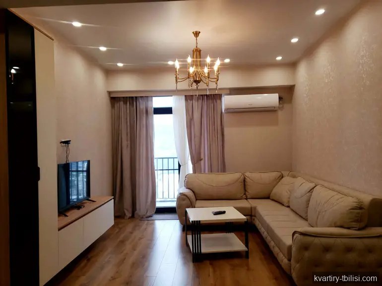 3-bedroom Apartment for rent in Nutsubidze, Tbilisi, 79 sqm, floor 12/20 — 800 USD/month | Tbilisi Homes