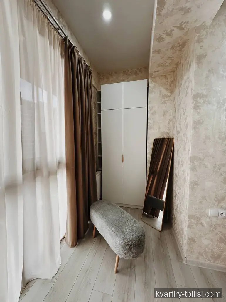 Трёхкомнатная квартира на Нутсубидзе — 750 USD/мес | Tbilisi Homes