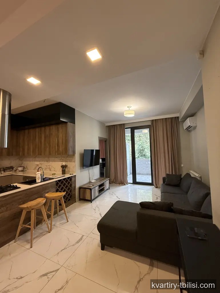 Четырёхкомнатная квартира на Нутсубидзе — 1 300 USD/мес | Tbilisi Homes