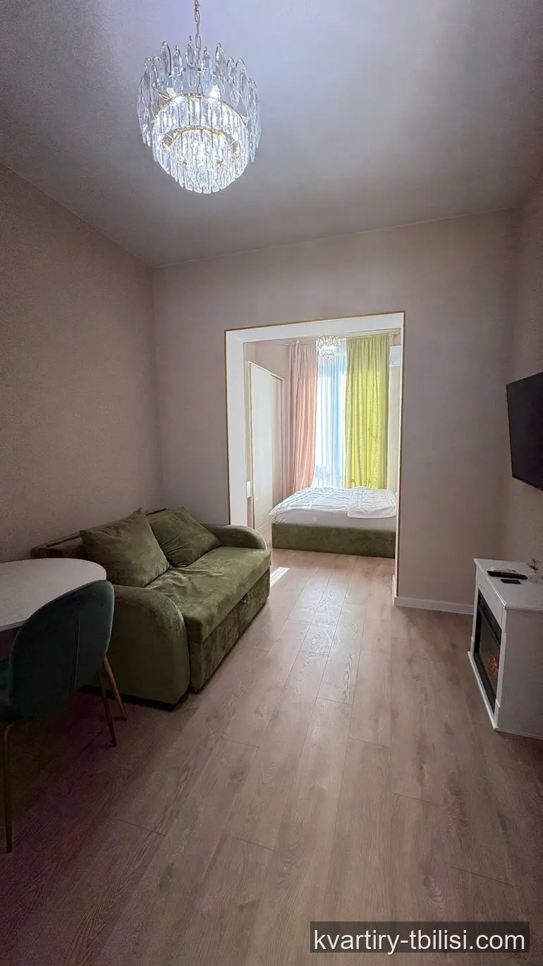 Однокомнатная квартира в Ортачале — 400 USD/мес | Tbilisi Homes