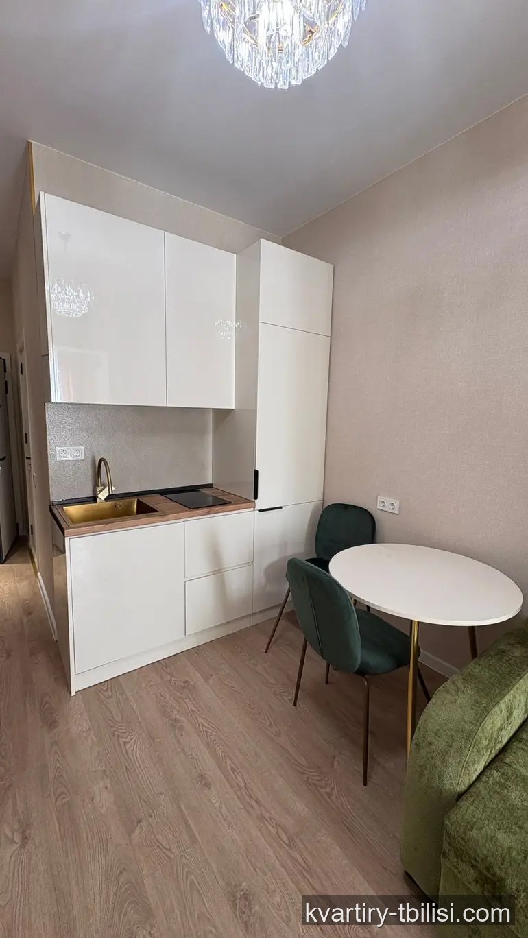 Однокомнатная квартира в Ортачале — 400 USD/мес | Tbilisi Homes
