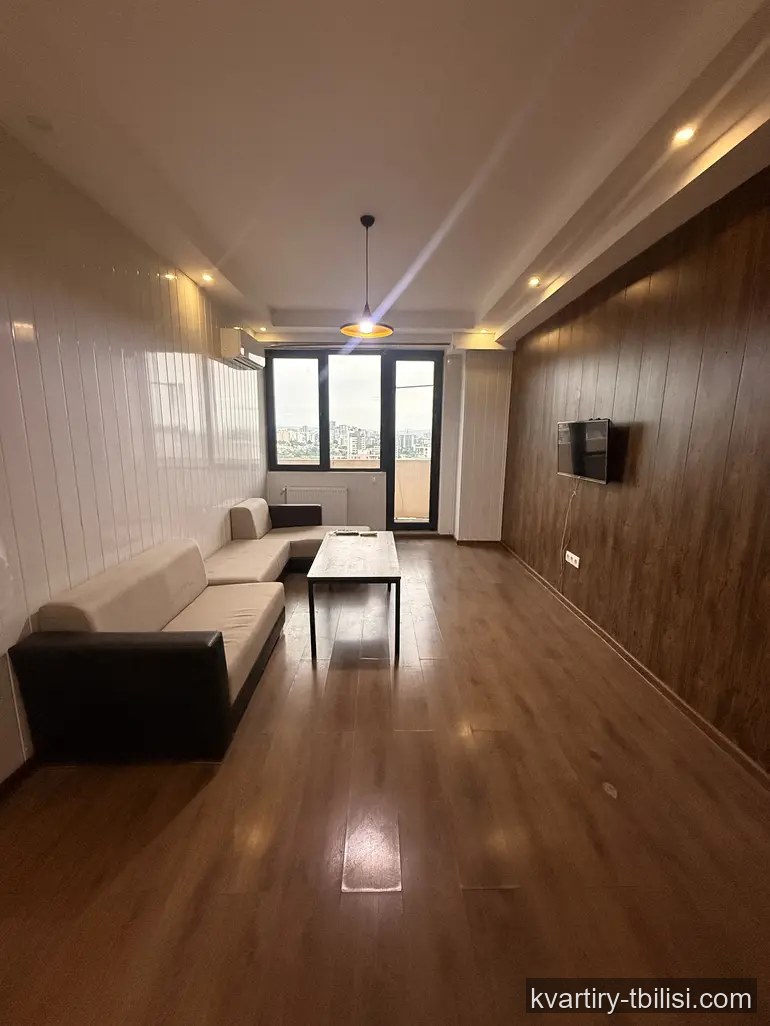 2-bedroom Apartment for rent in Ortachala, Tbilisi, 60 sqm, floor 9/15 — 450 USD/month | Tbilisi Homes