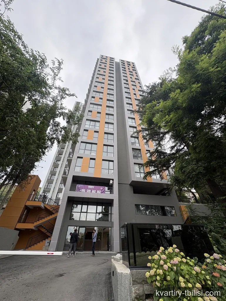 2-bedroom Apartment for rent in Ortachala, Tbilisi, 50 sqm, floor 8/24 — 850 USD/month | Tbilisi Homes