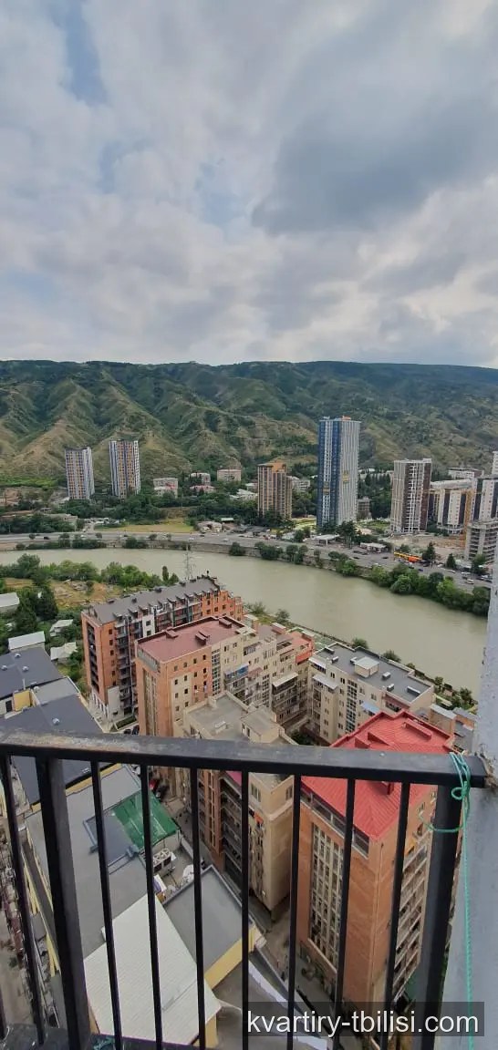 2-bedroom Apartment for rent in Ortachala, Tbilisi, 62 sqm, floor 25/31 — 600 USD/month | Tbilisi Homes