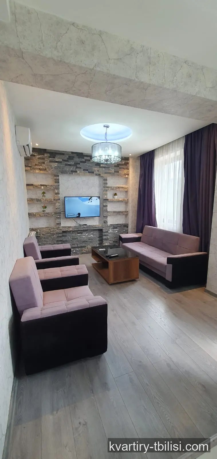 2-bedroom Apartment for rent in Ortachala, Tbilisi, 62 sqm, floor 25/31 — 600 USD/month | Tbilisi Homes