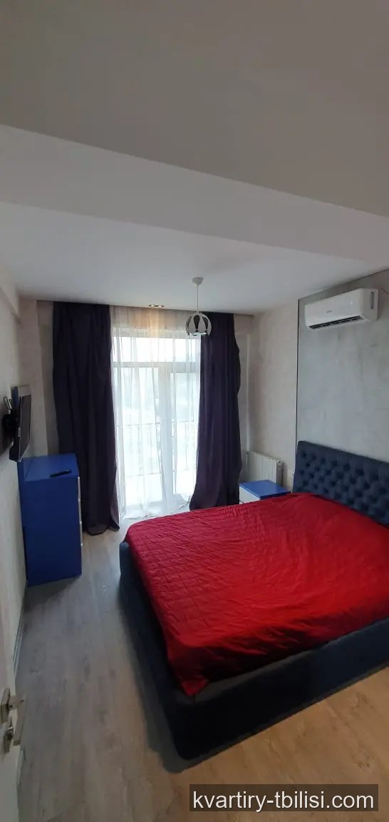 2-bedroom Apartment for rent in Ortachala, Tbilisi, 62 sqm, floor 25/31 — 600 USD/month | Tbilisi Homes