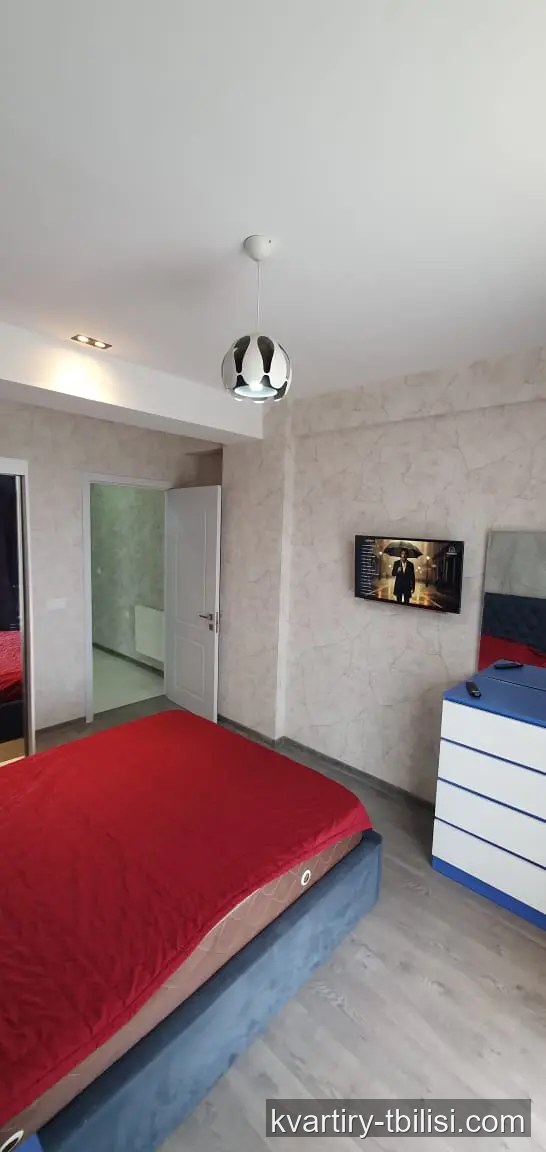 2-bedroom Apartment for rent in Ortachala, Tbilisi, 62 sqm, floor 25/31 — 600 USD/month | Tbilisi Homes