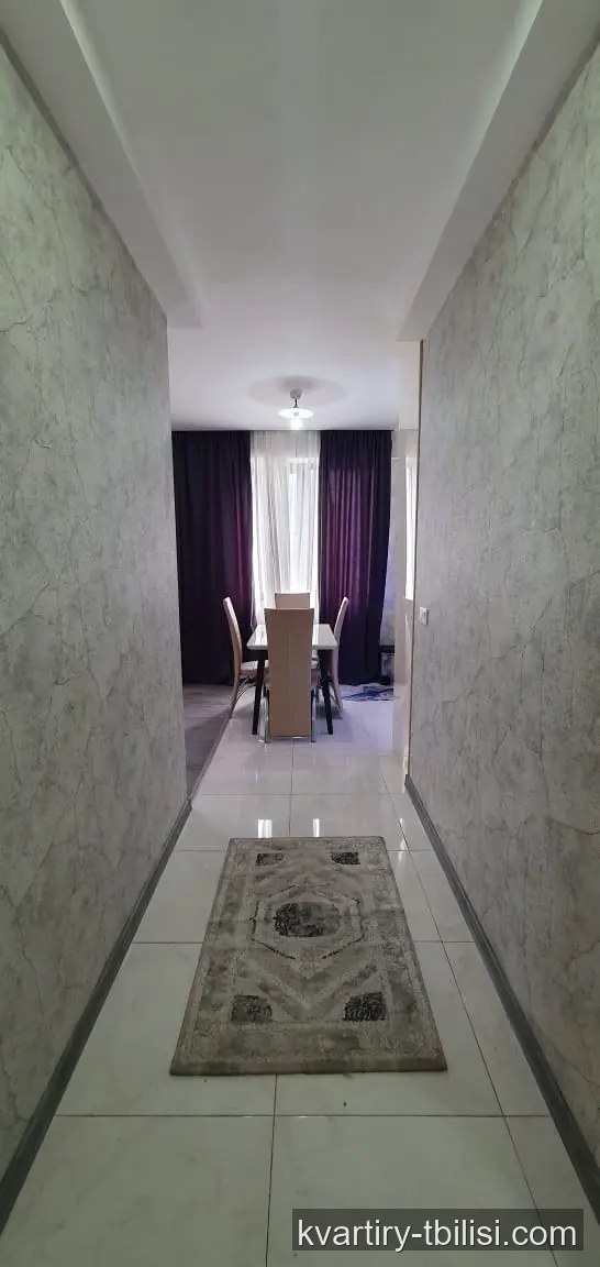 2-bedroom Apartment for rent in Ortachala, Tbilisi, 62 sqm, floor 25/31 — 600 USD/month | Tbilisi Homes