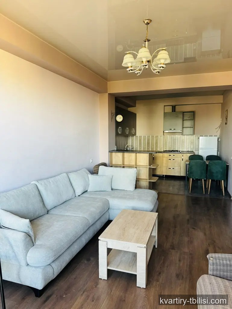 2-bedroom Apartment for rent in Ortachala, Tbilisi, 61 sqm, floor 3/15 — 569 USD/month | Tbilisi Homes