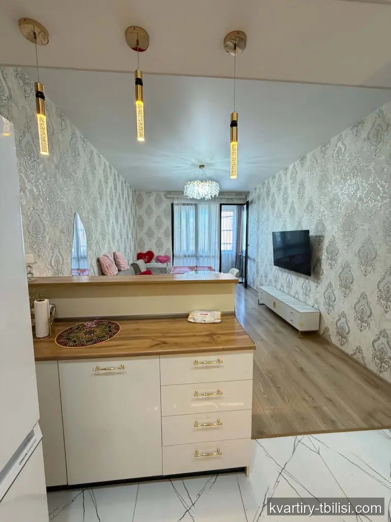 2-bedroom Apartment for rent in Ortachala, Tbilisi, 56.6 sqm, floor 7/8 — 750 USD/month | Tbilisi Homes
