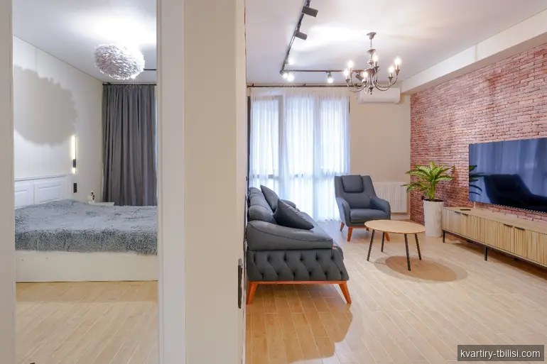 Двухкомнатная квартира в Ортачале — 800 USD/мес | Tbilisi Homes