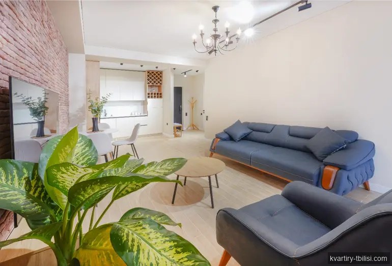Двухкомнатная квартира в Ортачале — 800 USD/мес | Tbilisi Homes