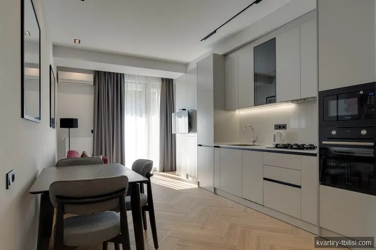 2-bedroom Apartment for rent in Ortachala, Tbilisi, 61 sqm, floor 3/21 — 915 USD/month | Tbilisi Homes