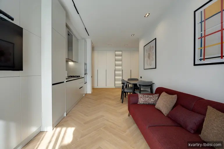 2-bedroom Apartment for rent in Ortachala, Tbilisi, 61 sqm, floor 3/21 — 915 USD/month | Tbilisi Homes