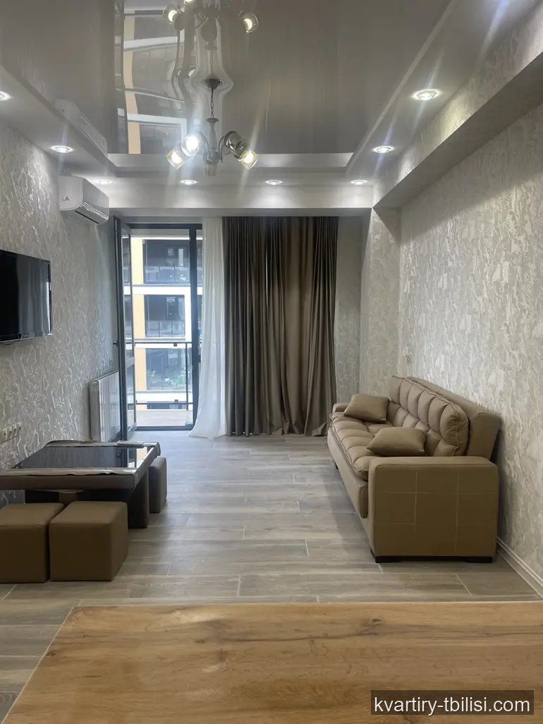 2-bedroom Apartment for rent in Ortachala, Tbilisi, 65 sqm, floor 7/10 — 700 USD/month | Tbilisi Homes