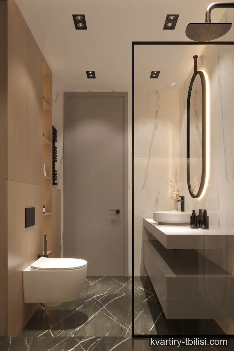 2-bedroom Apartment for rent in Ortachala, Tbilisi, 72 sqm, floor 3/12 — 1 200 USD/month | Tbilisi Homes