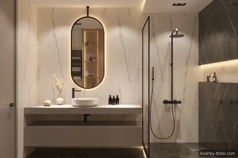 2-bedroom Apartment for rent in Ortachala, Tbilisi, 72 sqm, floor 3/12 — 1 200 USD/month | Tbilisi Homes