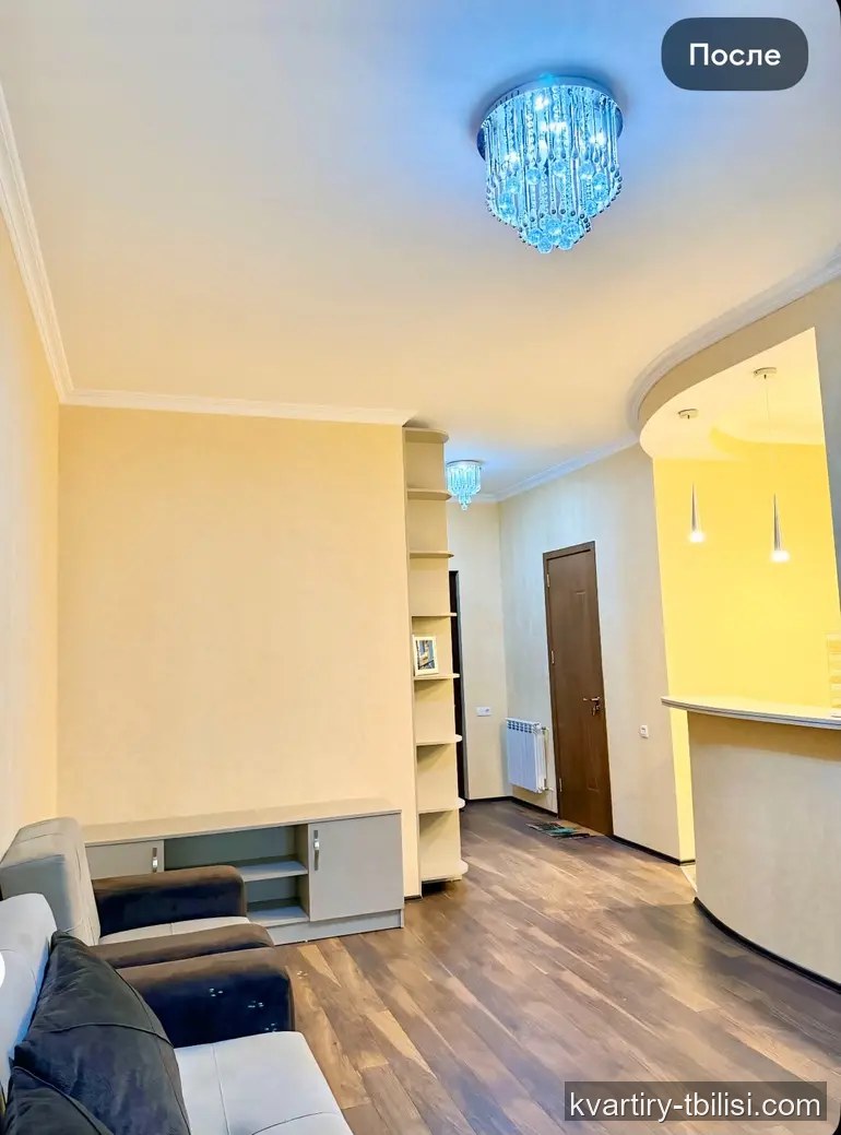 2-bedroom Apartment for rent in Ortachala, Tbilisi, 57 sqm, floor 10/13 — 550 USD/month | Tbilisi Homes