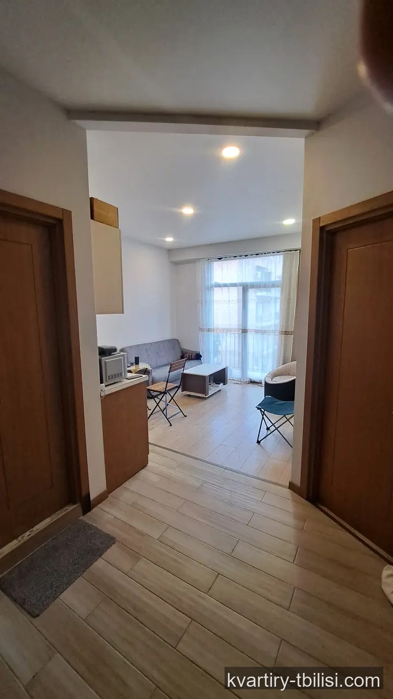 2-bedroom Apartment for rent in Ortachala, Tbilisi, 43 sqm, floor 9/12 — 400 USD/month | Tbilisi Homes