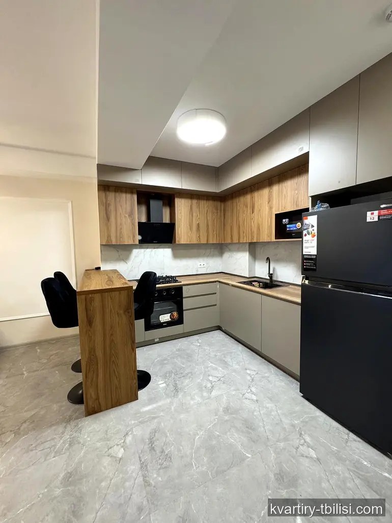Двухкомнатная квартира в Ортачале — 750 USD/мес | Tbilisi Homes