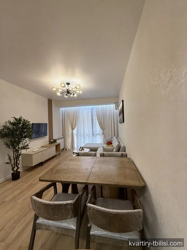 Двухкомнатная квартира в Ортачале — 850 USD/мес | Tbilisi Homes
