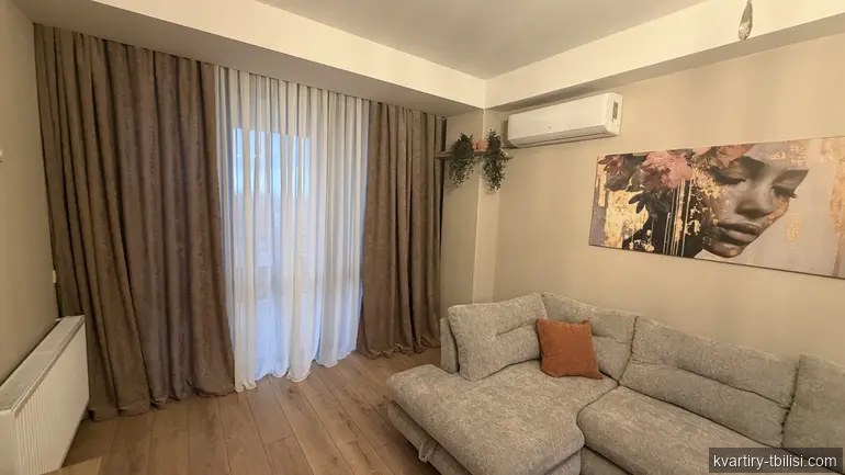 2-bedroom Apartment for rent in Ortachala, Tbilisi, 70 sqm, floor 6/12 — 1 000 USD/month | Tbilisi Homes