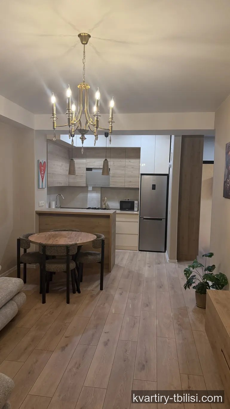 2-bedroom Apartment for rent in Ortachala, Tbilisi, 70 sqm, floor 6/12 — 1 000 USD/month | Tbilisi Homes