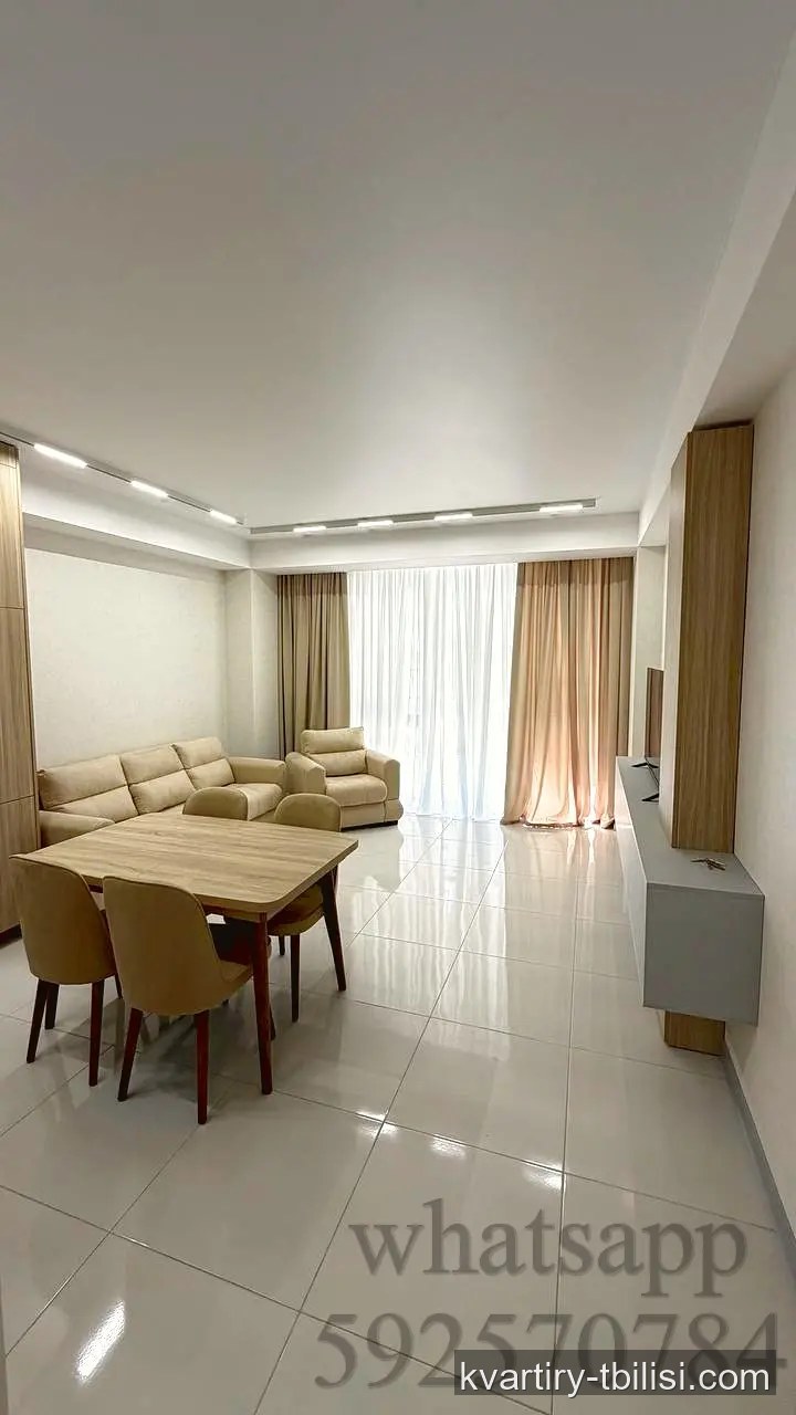 Трёхкомнатная квартира в Ортачале — 1 000 USD/мес | Tbilisi Homes