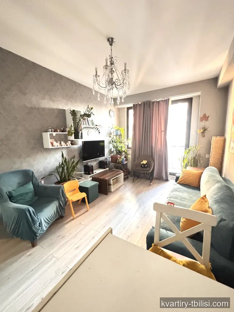 3-bedroom Apartment for rent in Ortachala, Tbilisi, 58 sqm, floor 8/15 — 700 USD/month | Tbilisi Homes