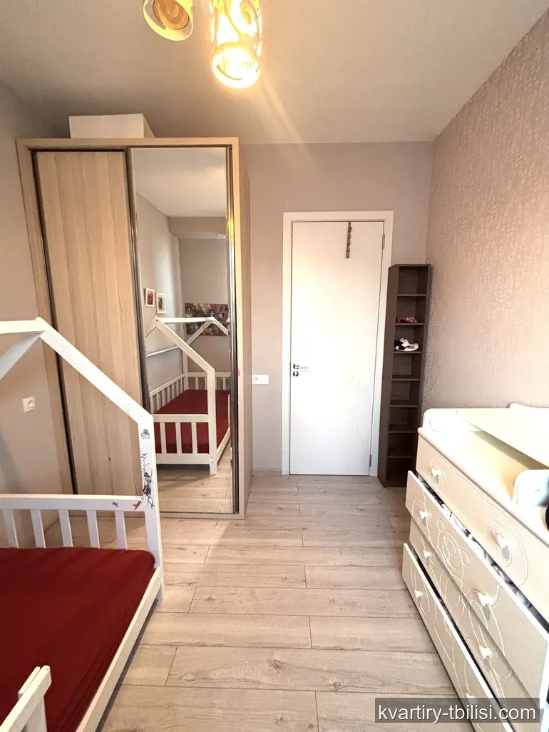 3-bedroom Apartment for rent in Ortachala, Tbilisi, 58 sqm, floor 8/15 — 700 USD/month | Tbilisi Homes