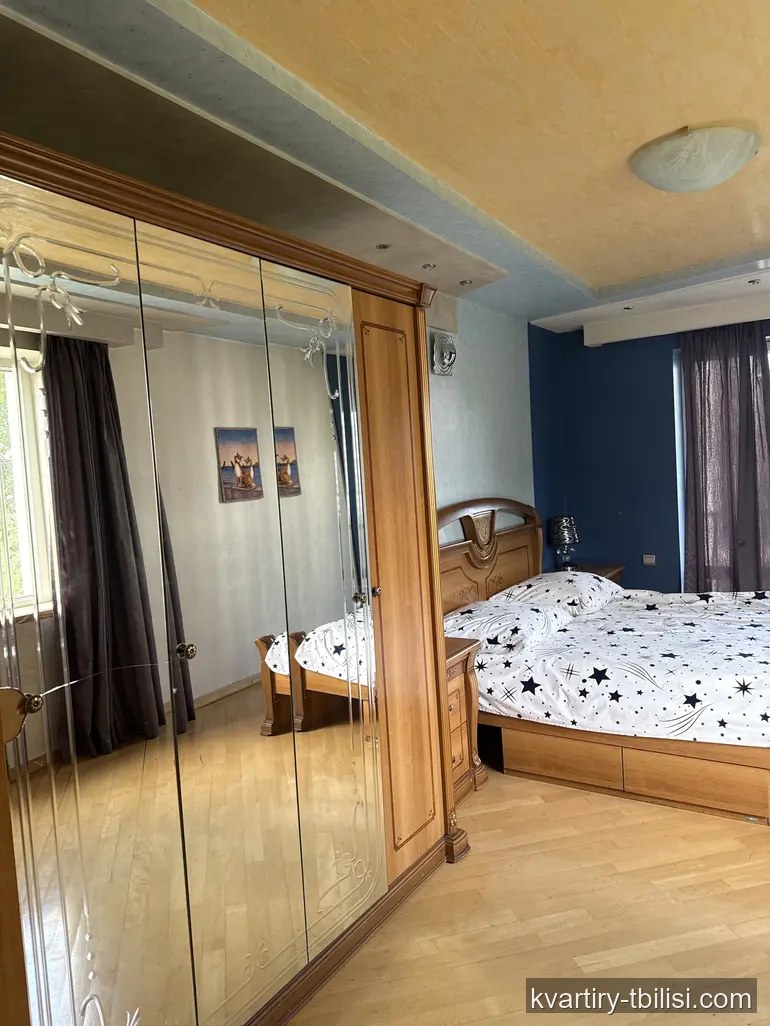 3-bedroom Apartment for rent in Ortachala, Tbilisi, 100 sqm, floor 7/8 — 850 USD/month | Tbilisi Homes