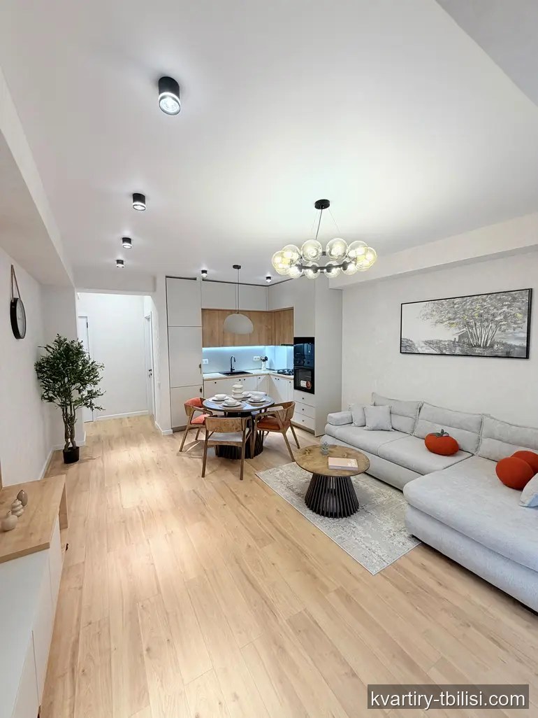 Трёхкомнатная квартира в Ортачале — 1 600 USD/мес | Tbilisi Homes
