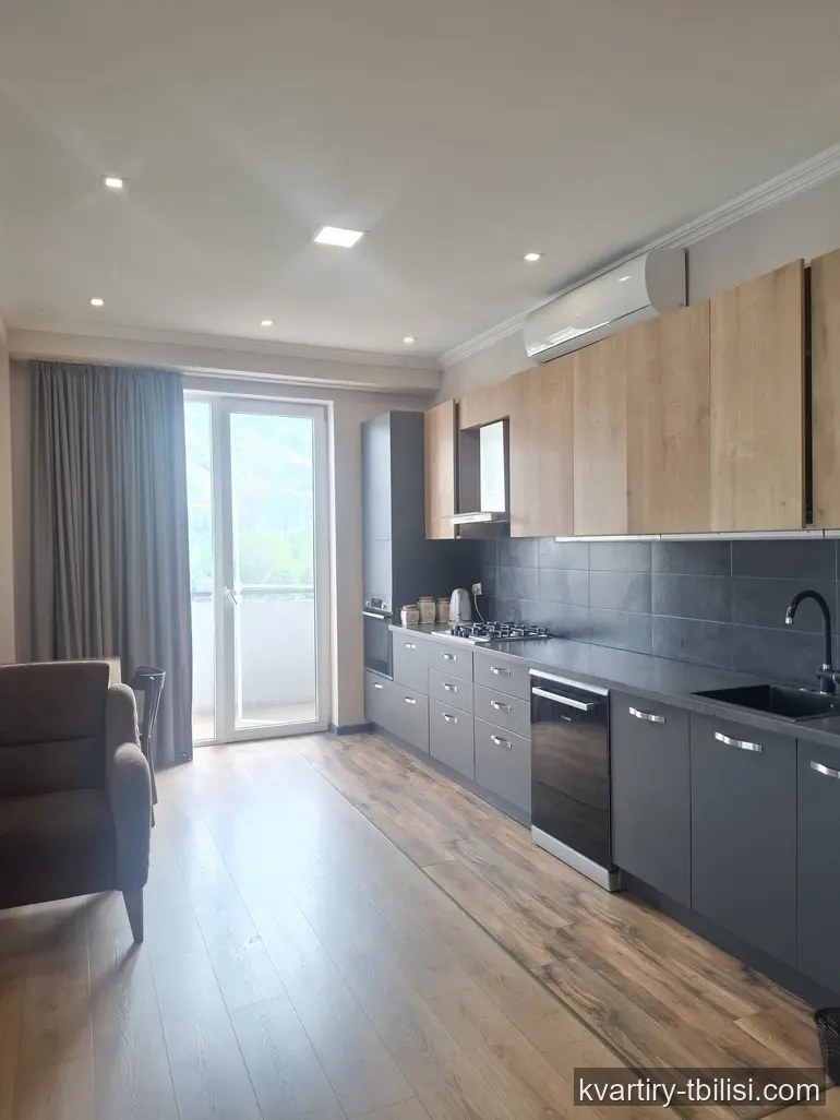 3-bedroom Apartment for rent in Ortachala, Tbilisi, 110 sqm, floor 9/14 — 1 100 USD/month | Tbilisi Homes