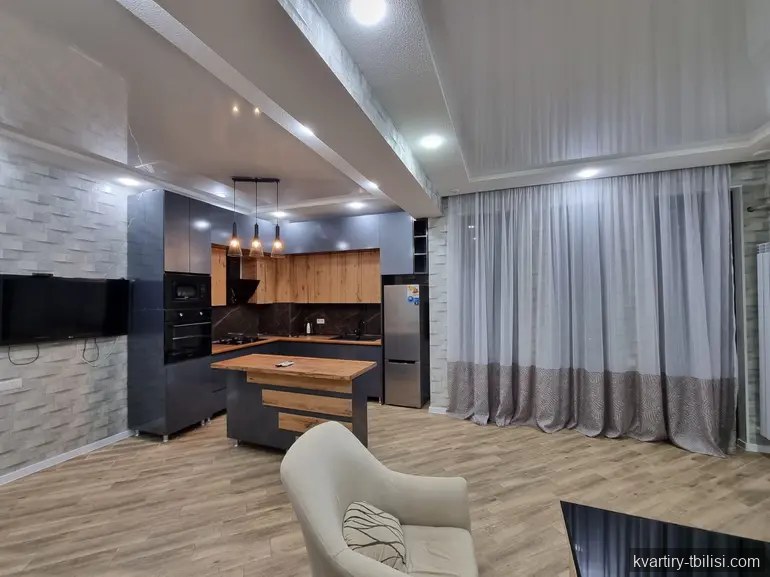3-bedroom Apartment for rent in Ortachala, Tbilisi, 75 sqm, floor 15/21 — 750 USD/month | Tbilisi Homes