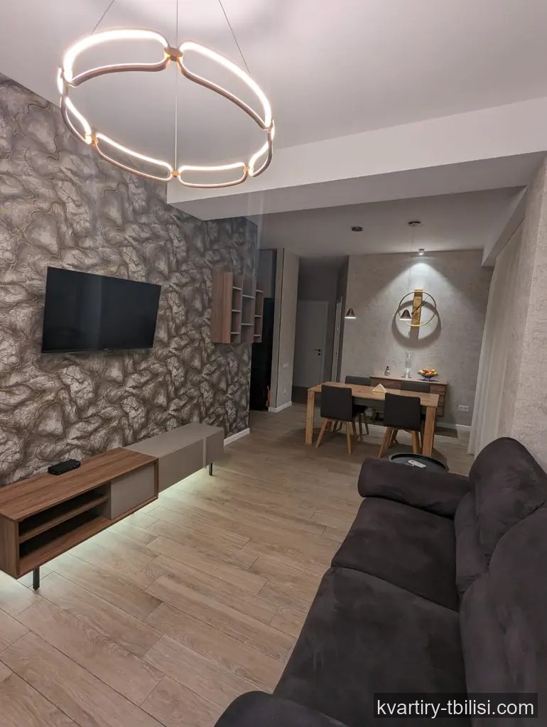 4-bedroom Apartment for rent in Ortachala, Tbilisi, 99 sqm, floor 16/17 — 1 200 USD/month | Tbilisi Homes