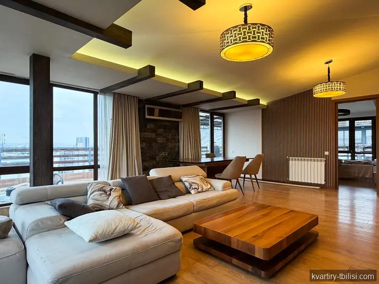 Четырёхкомнатная квартира в Ортачале — 1 500 USD/мес | Tbilisi Homes