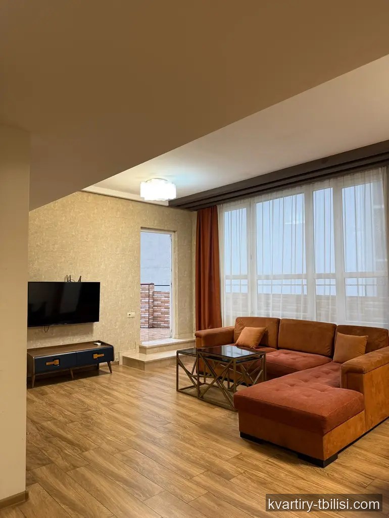 5-bedroom Apartment for rent in Ortachala, Tbilisi, 192 sqm, floor 10/10 — 2 000 USD/month | Tbilisi Homes