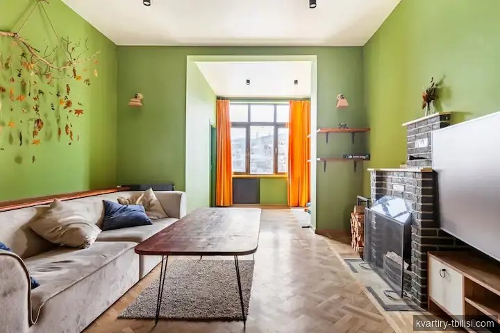 5-bedroom Apartment for rent in Ortachala, Tbilisi, 105 sqm, floor 7/7 — 900 USD/month | Tbilisi Homes