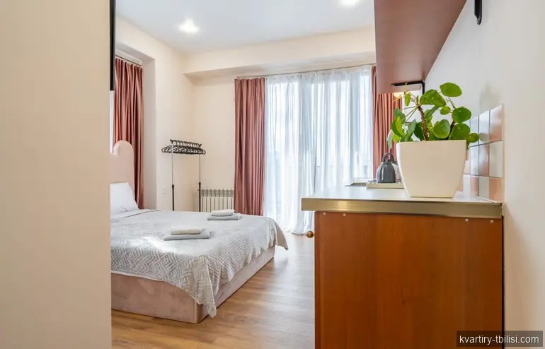 Однокомнатная квартира на Сабуртало — 550 USD/мес | Tbilisi Homes