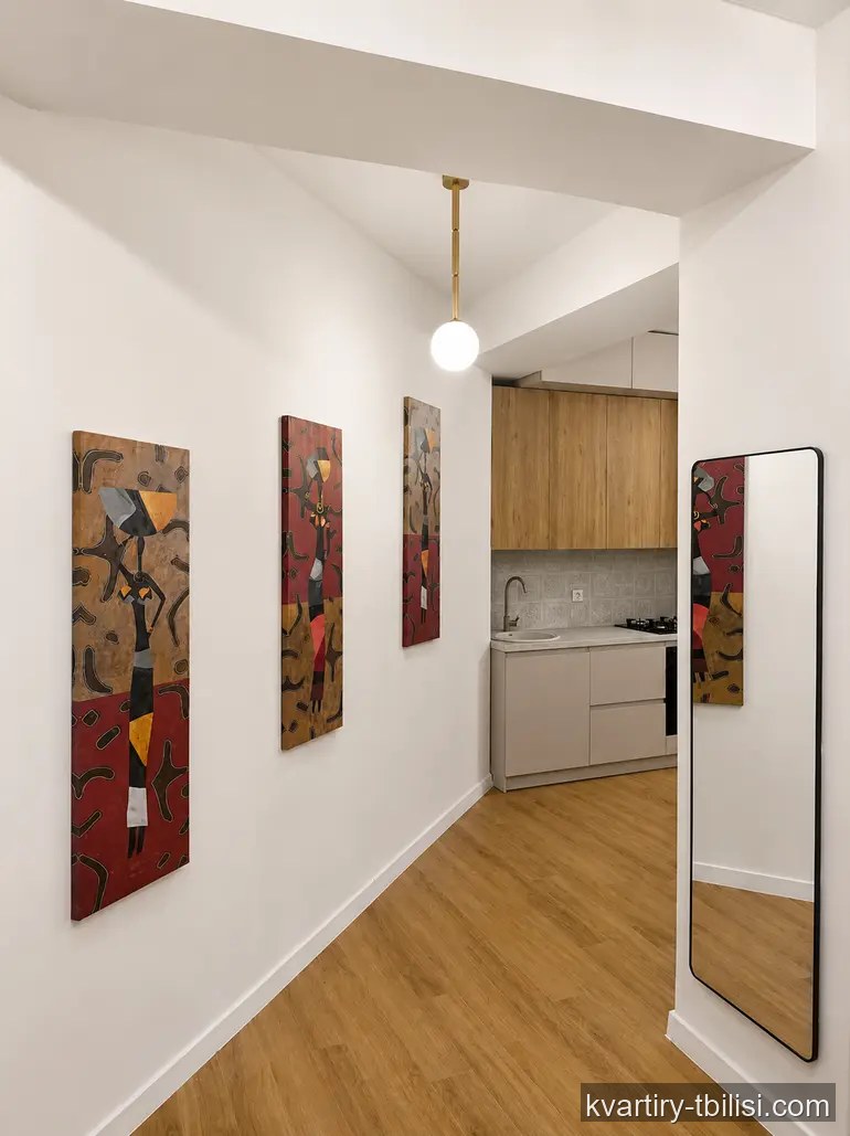 Однокомнатная квартира на Сабуртало — 950 USD/мес | Tbilisi Homes