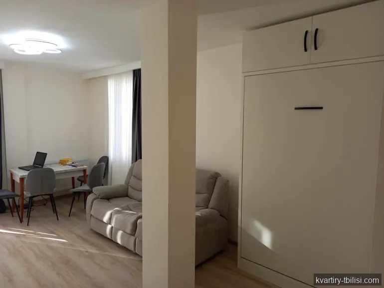 1-bedroom Apartment for rent in Saburtalo, Tbilisi, 40 sqm, floor 5/8 — 500 USD/month | Tbilisi Homes