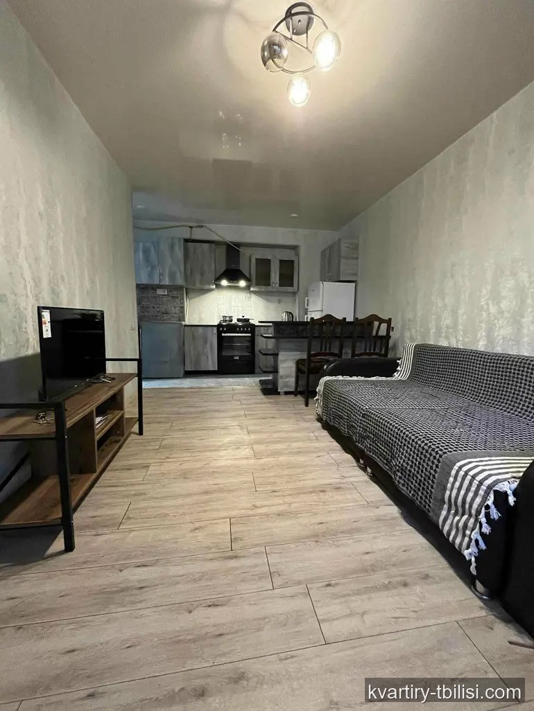 1-bedroom Apartment for rent in Saburtalo, Tbilisi, 40 sqm, floor 1/5 — 438 USD/month | Tbilisi Homes