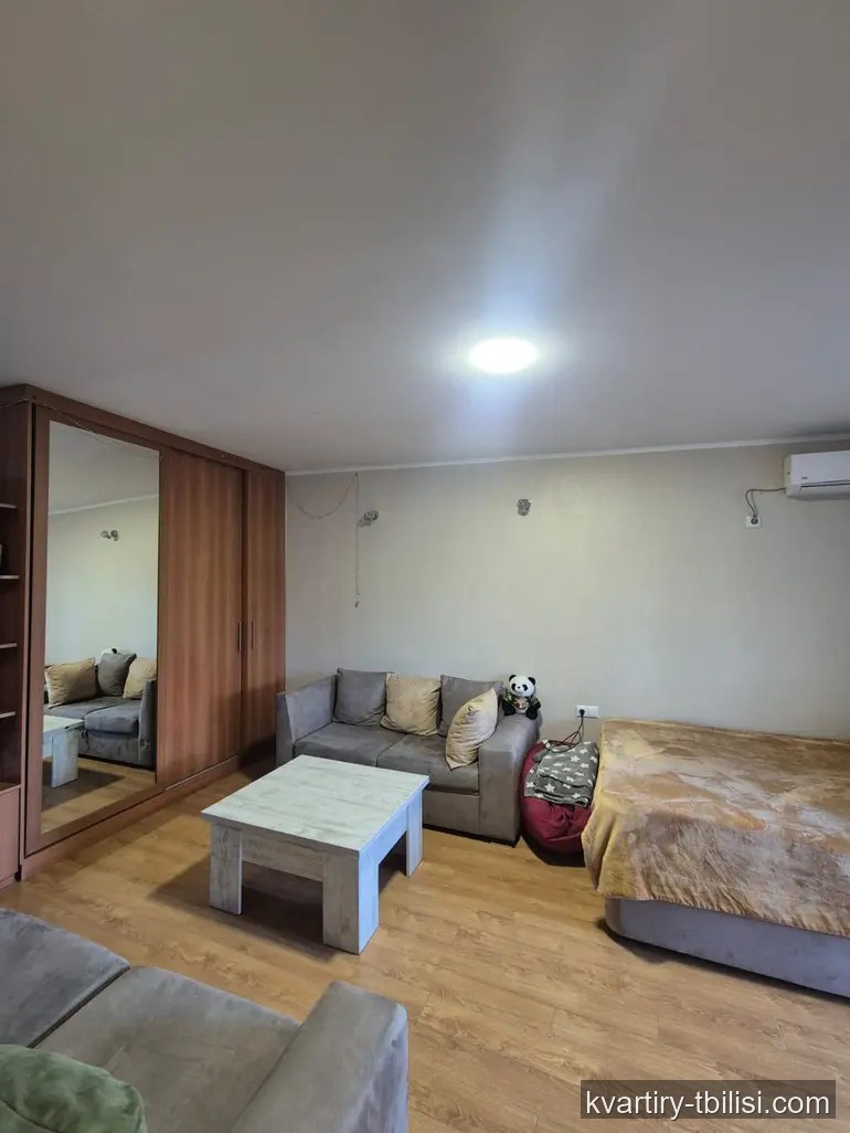1-bedroom Apartment for rent in Saburtalo, Tbilisi, 54 sqm, floor 6/6 — 450 USD/month | Tbilisi Homes