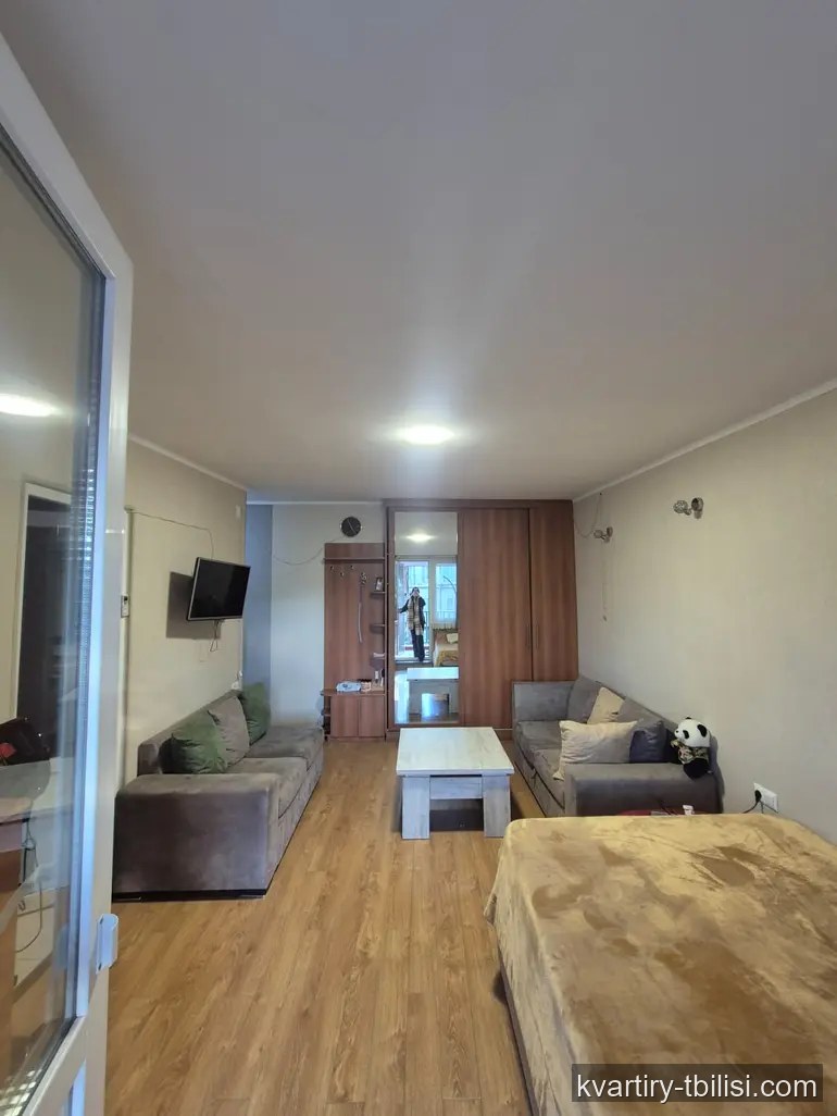 1-bedroom Apartment for rent in Saburtalo, Tbilisi, 54 sqm, floor 6/6 — 450 USD/month | Tbilisi Homes